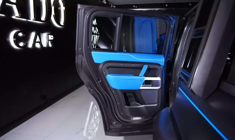 Land Rover Defender 110 P400 Lumma CLR LD in Carpathian Grey Matte for sale in Dubai