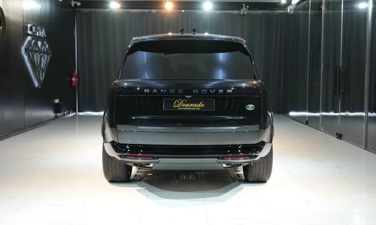 Land Rover Range Rover Autobiography P530 LWB in Santorini Black Luxury Car in Dubai