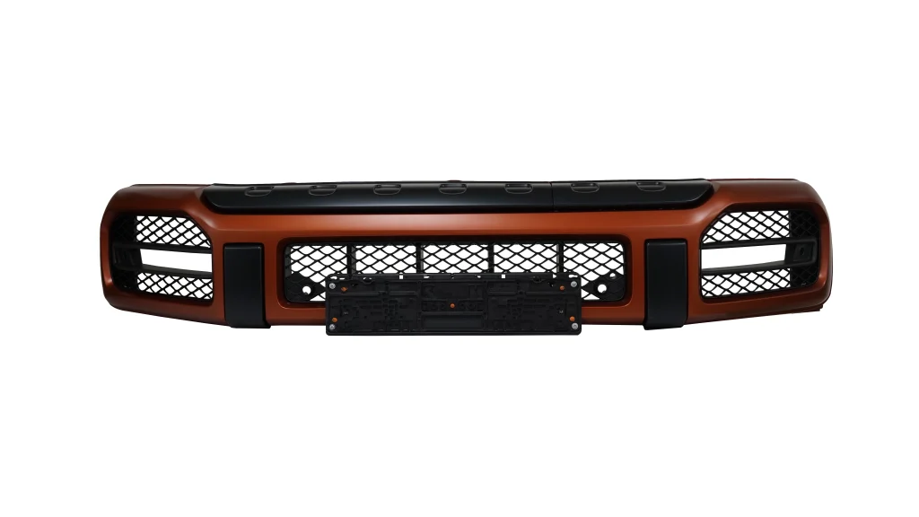Mercedes-Benz G-63 Front Lower Bumper Orange for sale in dubai