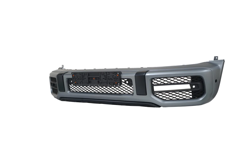Mercedes-Benz G-63 Front Lower Bumper Silver for sale in dubai-2