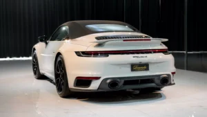 Porsche 911 Turbo S Cabriolet for sale in dubai 3