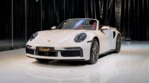 Porsche 911 Turbo S Cabriolet for sale in dubai 3