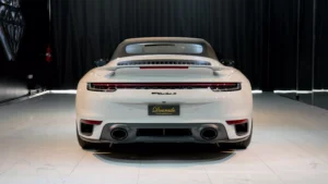 Porsche 911 Turbo S Cabriolet for sale in dubai 4