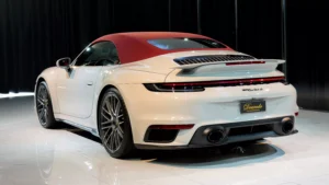 Porsche 911 Turbo S Cabriolet for sale in dubai 4