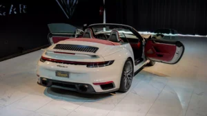 Porsche 911 Turbo S Cabriolet for sale in dubai 7