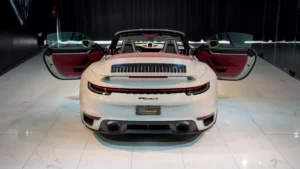 Porsche 911 Turbo S Cabriolet for sale in dubai 8