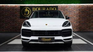 Porsche Cayenne Turbo GT Coupe white for sale in dubai 3