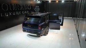 Rolls Royce Cullinan Black Badge in Blue Midnight Sapphire for sale in Dubai