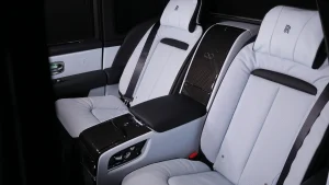 Rolls Royce Cullinan Black Badge in Blue Midnight Sapphire for sale in Dubai