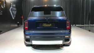 Rolls Royce Cullinan Black Badge in Blue Midnight Sapphire for sale in Dubai