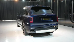 Rolls Royce Cullinan Black Badge in Blue Midnight Sapphire for sale in Dubai