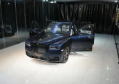 Rolls Royce Cullinan Black Badge in Blue Midnight Sapphire for sale in Dubai