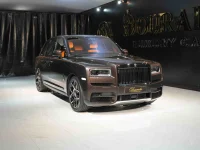 Rolls Royce Cullinan Black Badge in Brown Obsidian for sale in Dubai
