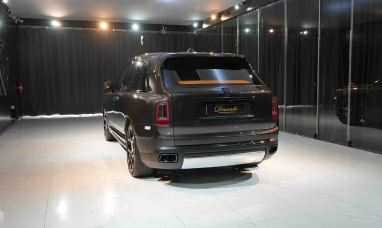 Rolls Royce Cullinan Black Badge in Brown Obsidian luxury car