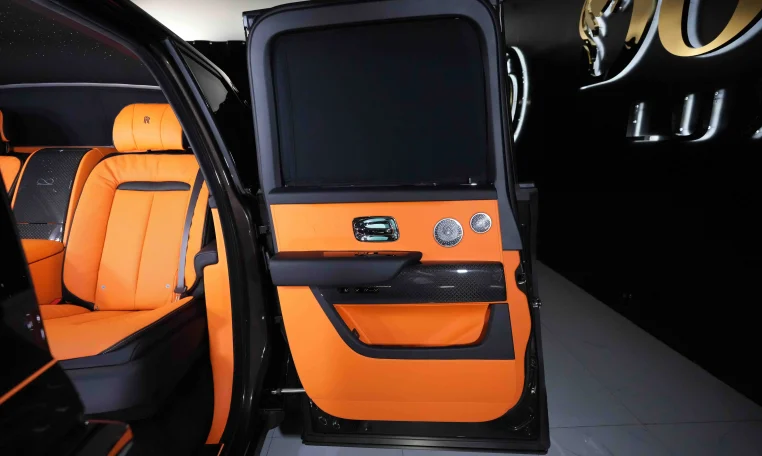 Buy Rolls Royce Cullinan Black Badge in Brown Obsidian luxury car