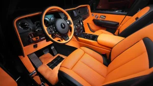 Rolls Royce Cullinan Black Badge in Brown Obsidian luxury car for sale