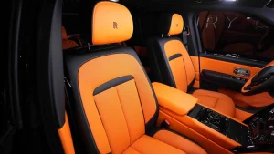 Dubai Rolls Royce Cullinan Black Badge in Brown Obsidian luxury car for sale