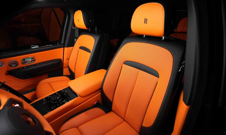 Rolls Royce Cullinan Black Badge in Brown Obsidian elite car for sale in Dubai