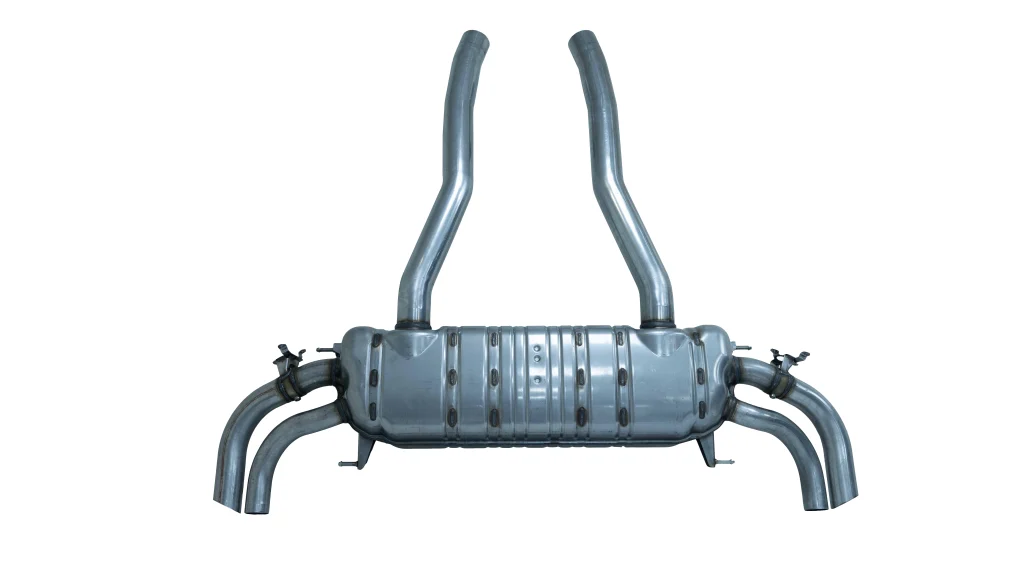 Rolls Royce Cullinan Full Stock Exhaust System Silver OEM 10218010 for sale in Dubai