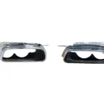 Rolls Royce Dawn LH & RH Exhaust Tail Pipe Tip Silver II Metallic OEM 7239681 7239682 for sale in dubai