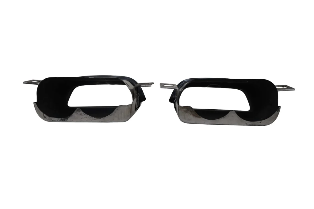 Rolls Royce Wraith Exhaust Tail Pipe Tip LH & RH Black and Silver OEM 7442225 7442226 for sale in dubai