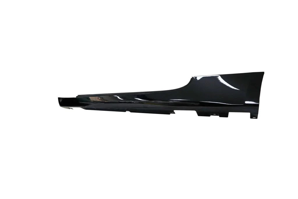 Rolls Royce Wraith Side Trim Panel Sill Right Black OEM 51777301424 for sale in dubai