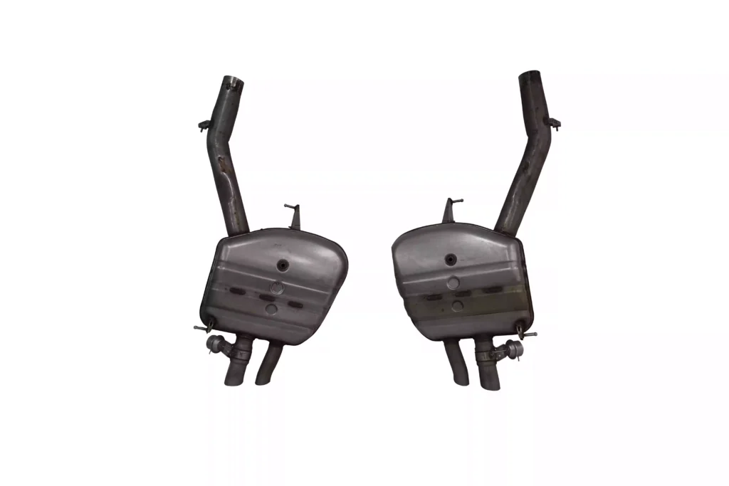 ROLLS-ROYCE WRAITH LH & RH EXHAUST MUFFLER Silver OEM 7591640 7591641 for sale in dubai