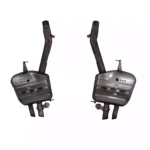 ROLLS-ROYCE WRAITH LH & RH EXHAUST MUFFLER Silver OEM 7591640 7591641 for sale in dubai 01