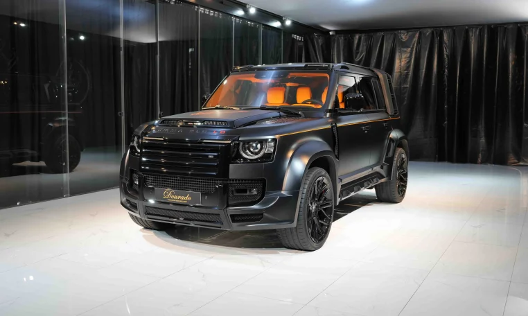 Land Rover Defender 110 P400 X Edition Lumma CLR LD Black for sale in Duabi