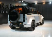 Land Rover Defender 110 P400 X Edition Lumma CLR LD Car in Hakuba Silver & Narvik Black Car for sale in Dubai