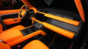 Land Rover Defender 110 P400 X Edition Lumma CLR LD in Hakuba Silver & Narvik Black Exotic car in Dubai for sale