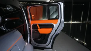 Land Rover Defender 110 P400 X Edition Lumma CLR LD 2024 in Hakuba Silver & Narvik Black for sale in Dubai