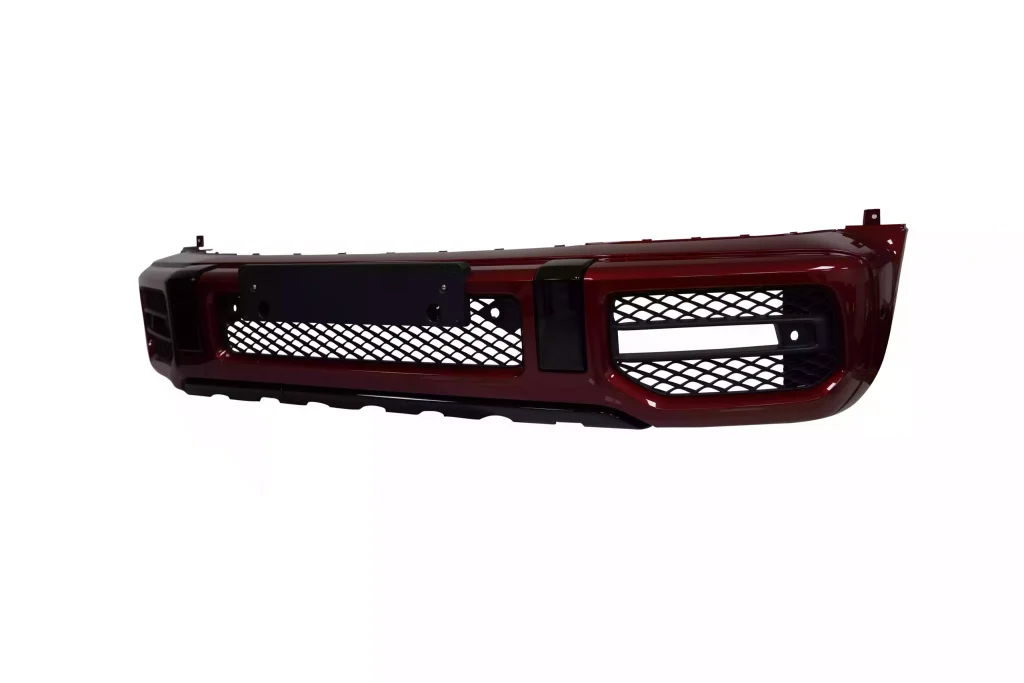 Mercedes-Benz G-63 Front Lower Bumper Gloss Red for sale in dubai