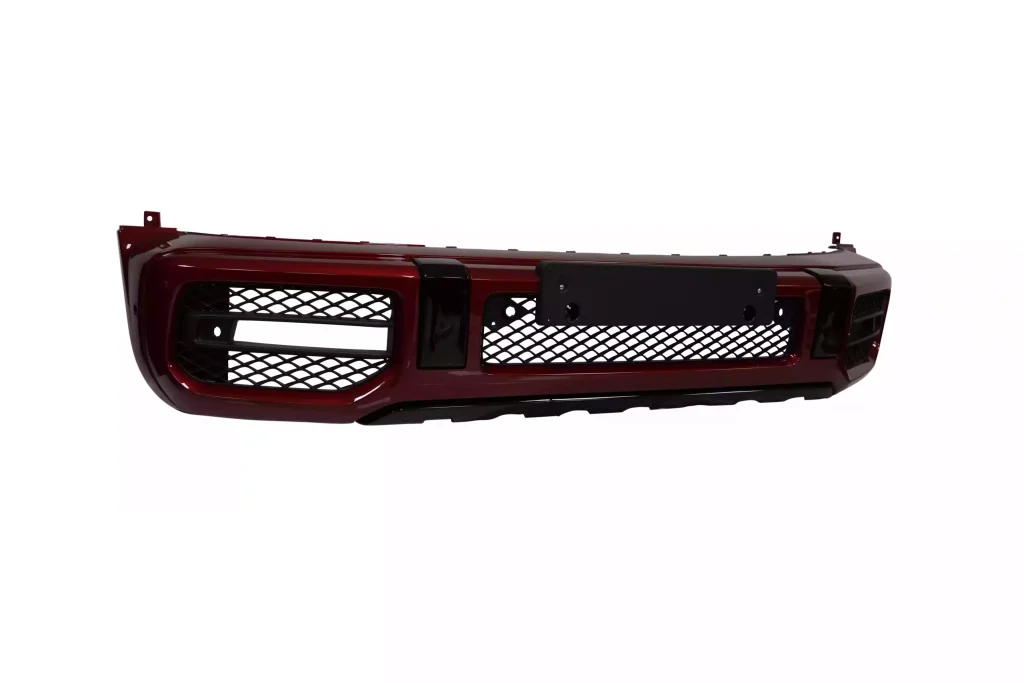 Mercedes-Benz G-63 Front Lower Bumper Gloss Red for sale in dubai