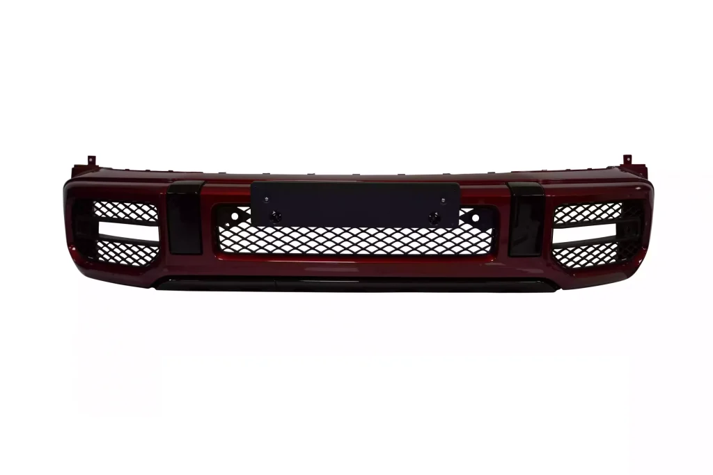 Mercedes-Benz G-63 Front Lower Bumper Gloss Red for sale in dubai