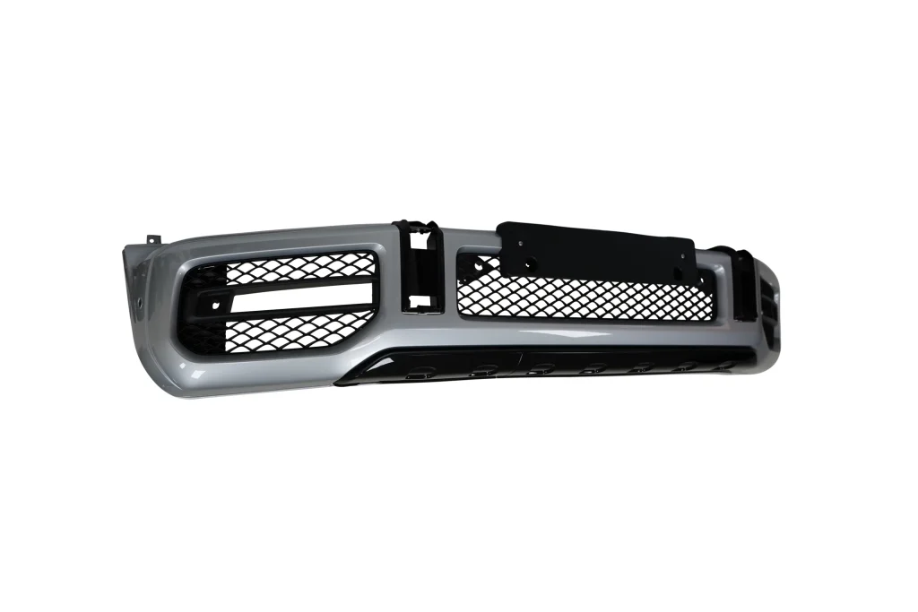 Mercedes-Benz G-63 Front Lower Bumper Gloss Silver for sale in dubai