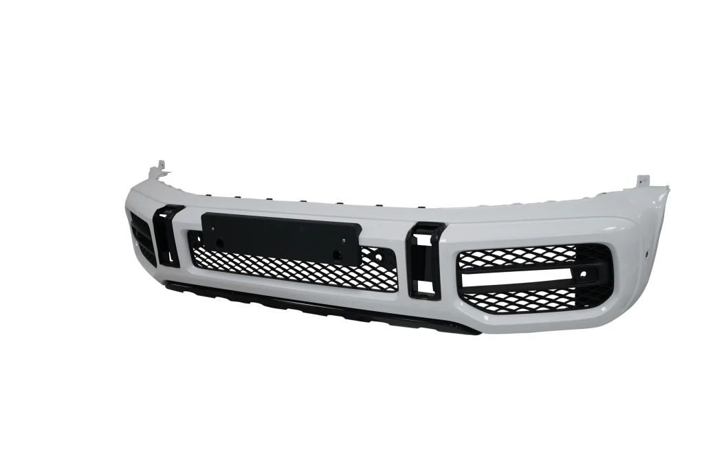 Mercedes-Benz G-63 Front Lower Bumper Gloss Snow White for sale in dubai
