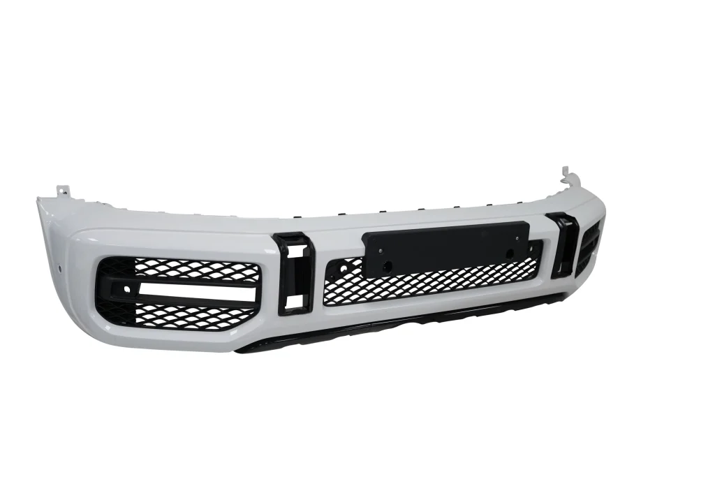 Mercedes-Benz G-63 Front Lower Bumper Gloss Snow White for sale in dubai