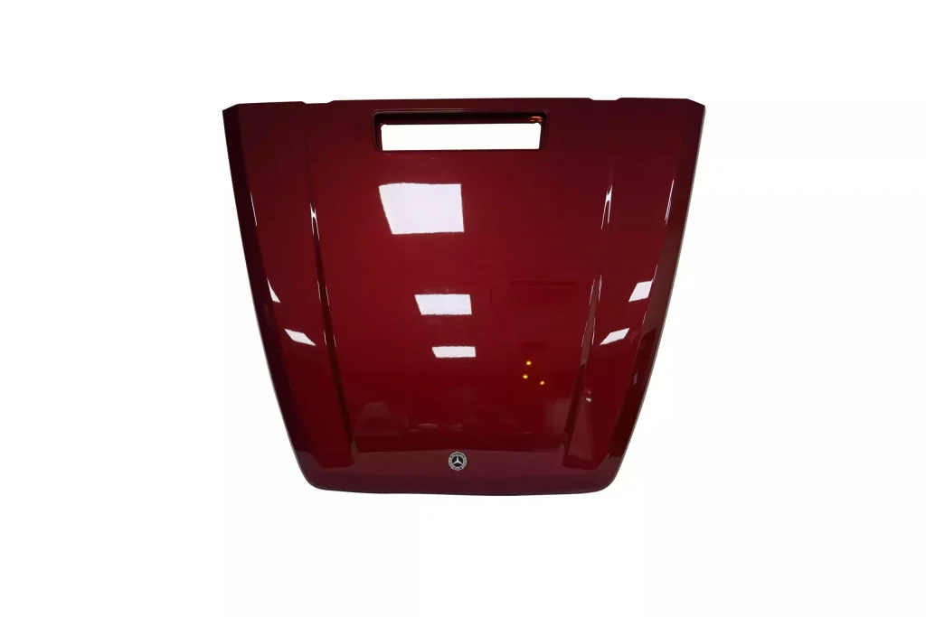 Mercedes-Benz G-63 Hood Gloss Red OEM A4638802700 for sale in dubai