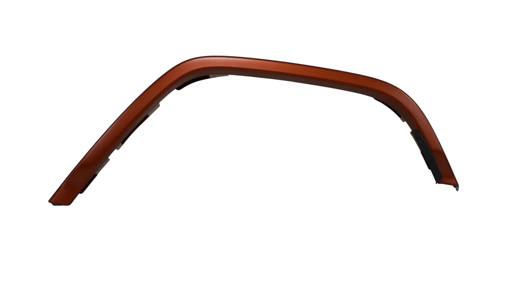 Mercedes-Benz G-63 Rear LH Wheel Thread Mudguard Widening Orange OEM A4638805703 for sale in dubai