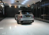 Dubai Rolls Royce Cullinan Black Badge Onyx Edition in Jubilee Silver