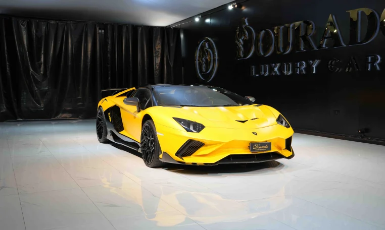 Lamborghini Aventador SV Roadster Onyx SX Edition for sale in Dubai