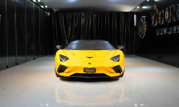 Lamborghini Aventador SV Roadster Onyx SX Edition for sale in Dubai