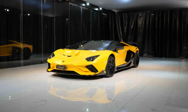 Lamborghini Aventador SV Roadster Onyx SX Edition for sale in Dubai