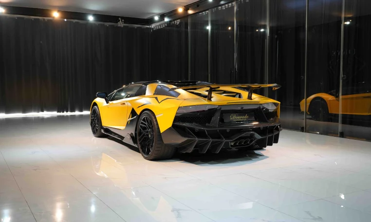 Lamborghini Aventador SV Roadster Onyx SX Edition for sale in Dubai