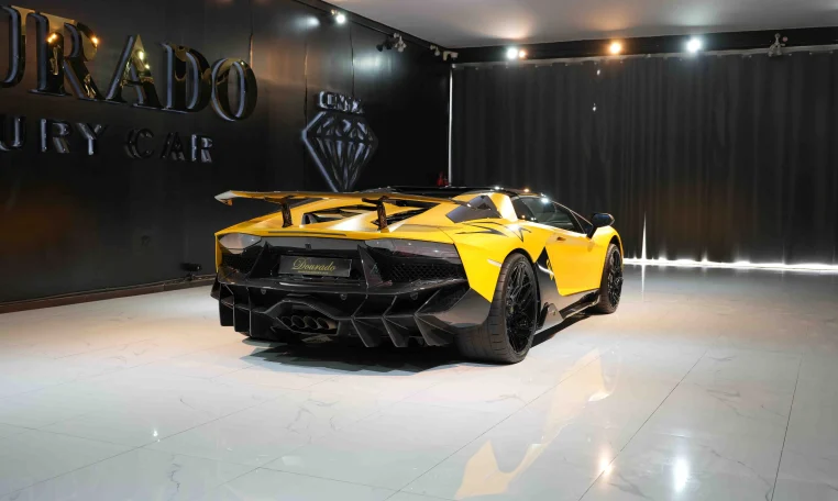 Lamborghini Aventador SV Roadster Onyx SX Edition for sale in Dubai