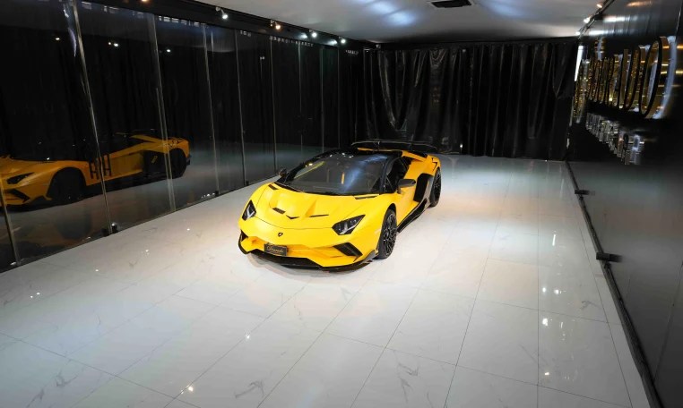 Lamborghini Aventador SV Roadster Onyx SX Edition for sale in Dubai