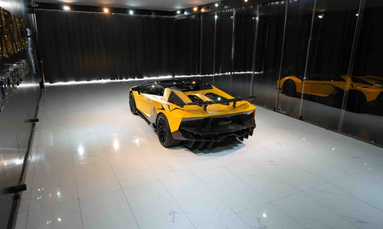 Lamborghini Aventador SV Roadster Onyx SX Edition for sale in Dubai
