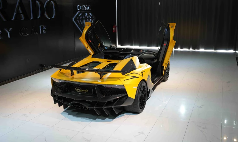 Lamborghini Aventador SV Roadster Onyx SX Edition for sale in Dubai