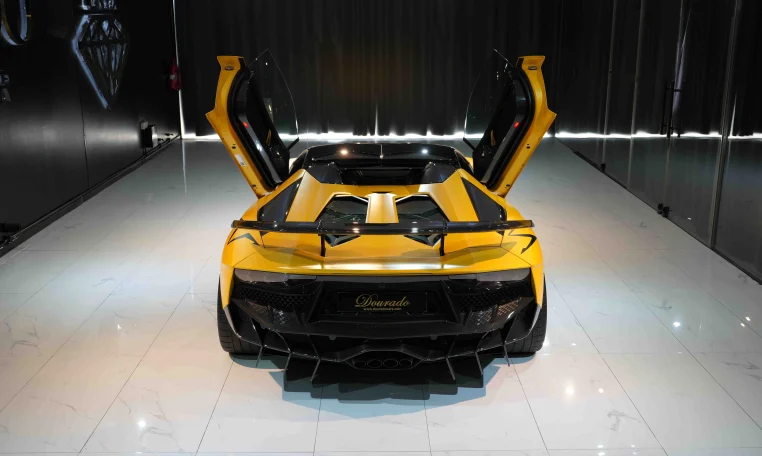 Lamborghini Aventador SV Roadster Onyx SX Edition for sale in Dubai